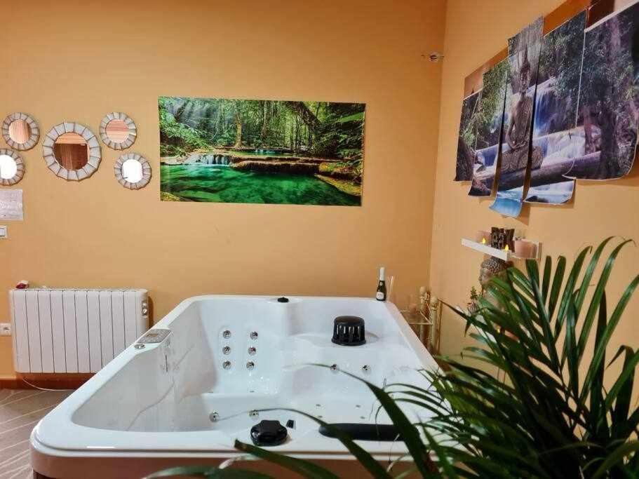 Casa Rural Con Jacuzzi, Sauna, Barbacoa Y Barra Cabeza la Vaca Exterior photo
